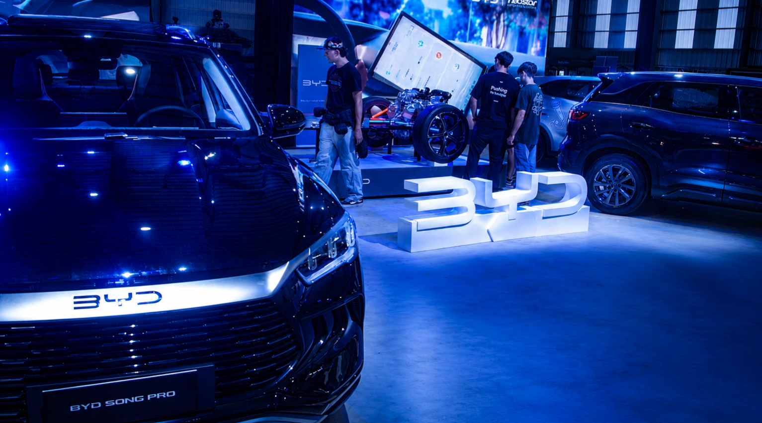BYD showroom